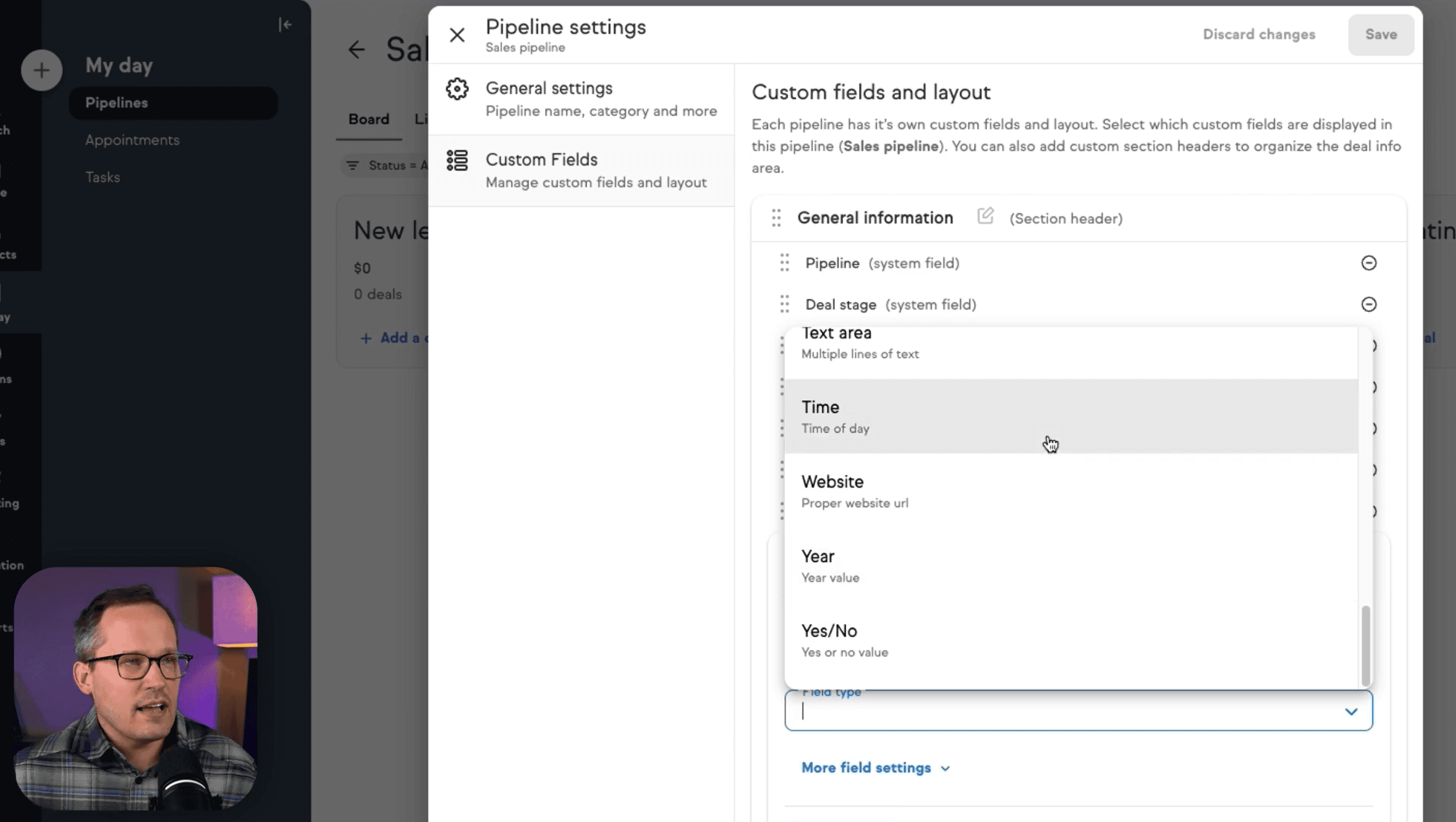 Keap visual sales pipeline with Kanban-style deal management
